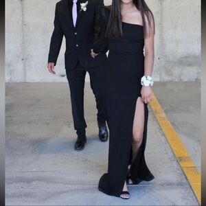 Black Prom Dress S